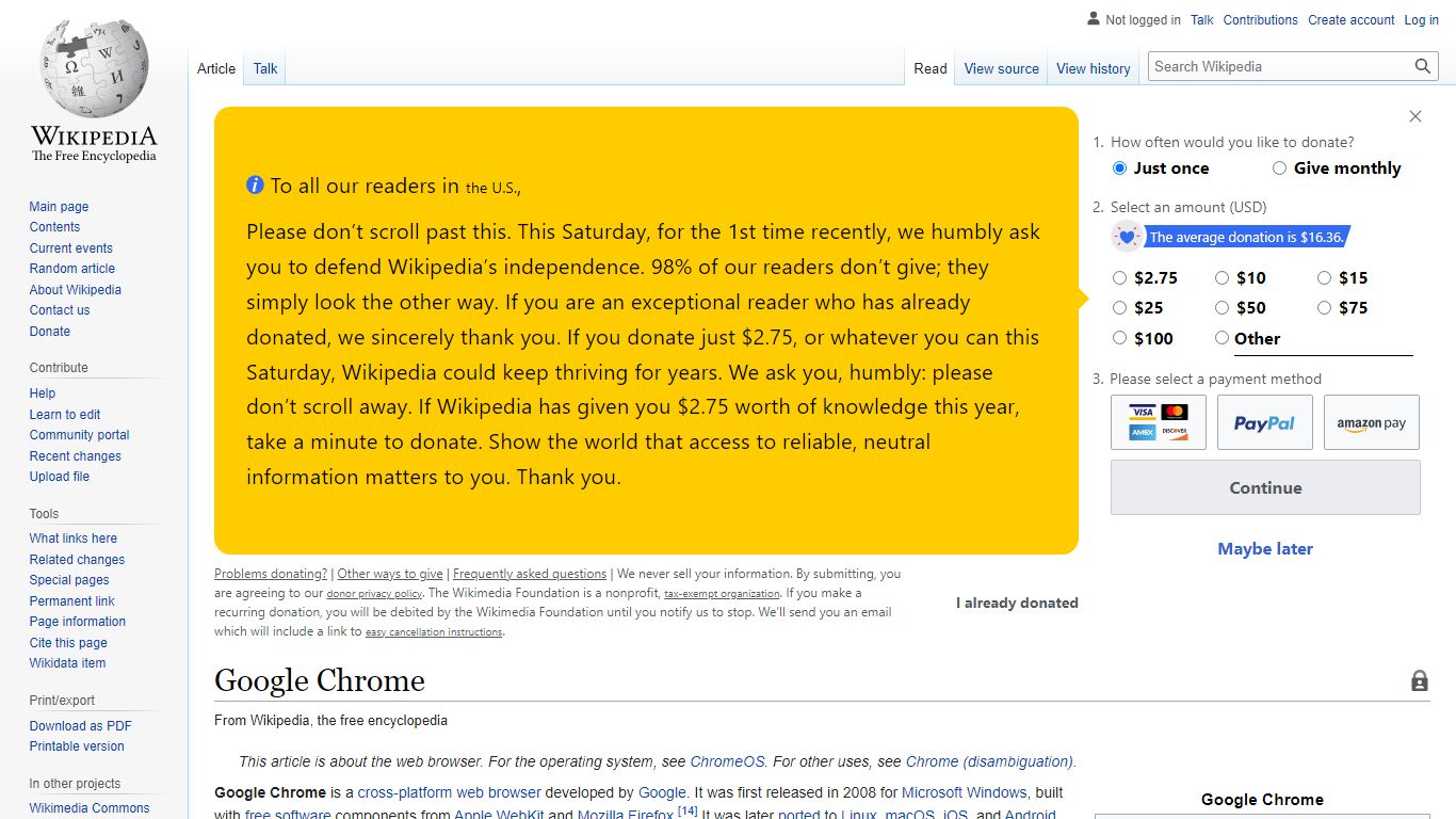 Google Chrome - Wikipedia